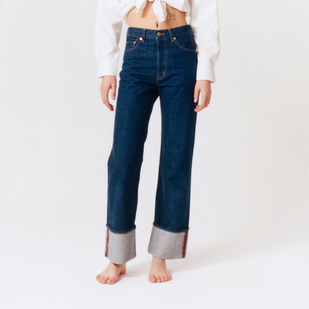 Tu es mon Tresor Carnelian Jean Solid 1 wash - BRAND NEW